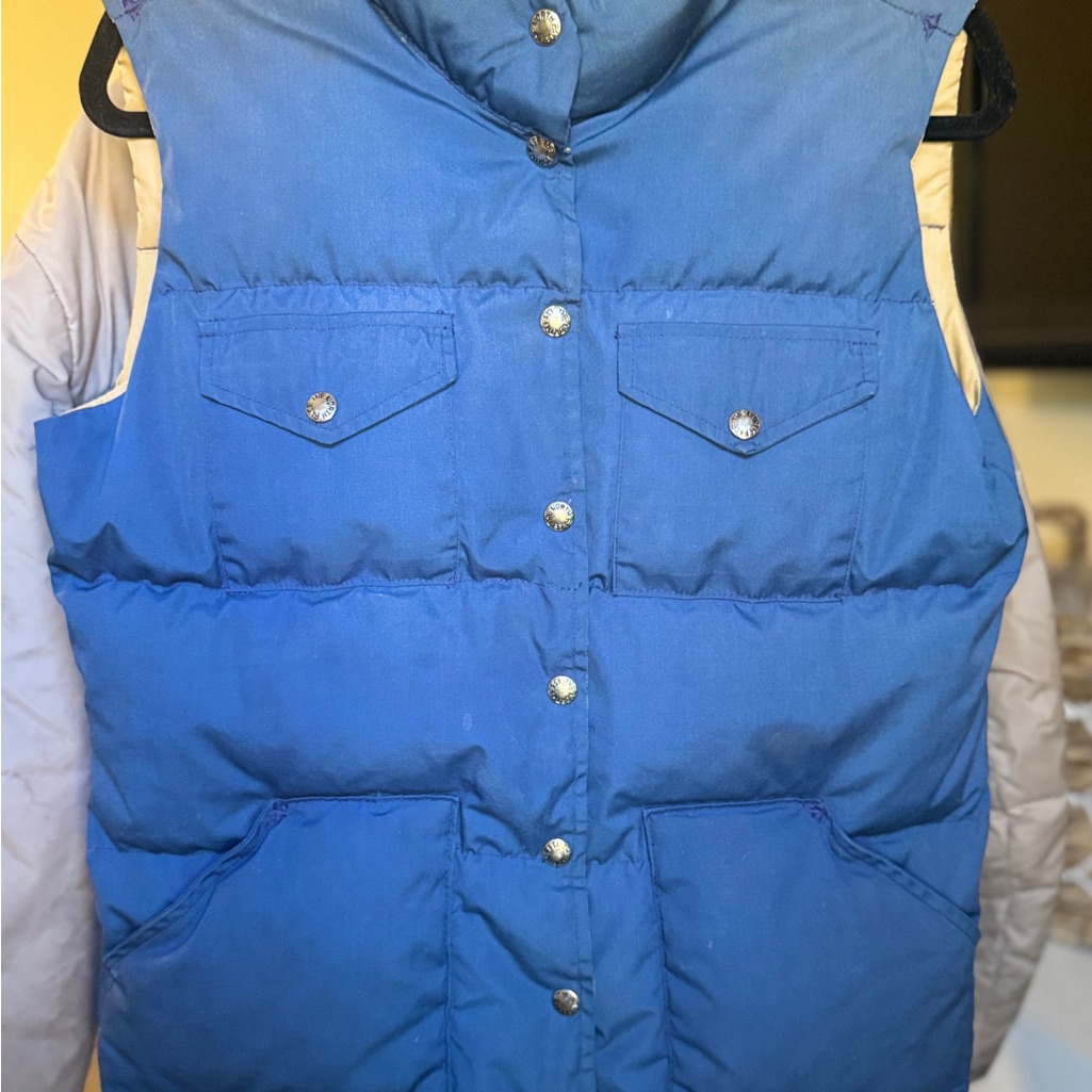 Vintage The North Face Down Vest Made In Usa